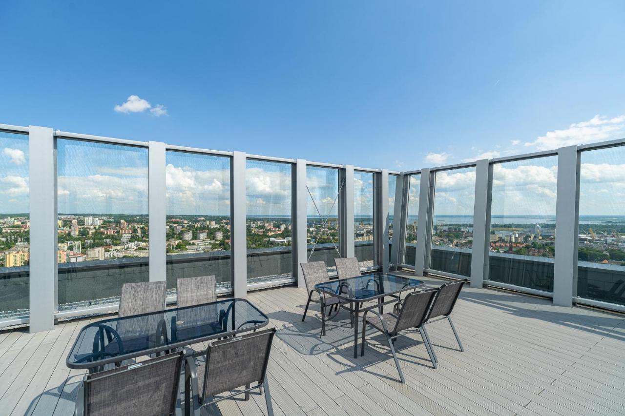 Apartament Hanza Tower 1412 シュチェチン エクステリア 写真